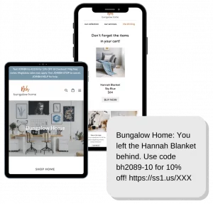 SMS Marketing example